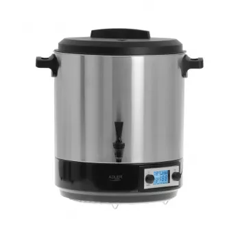 Máquina de conservas Adler AD 4496 28L 2600W aço inoxidável preto