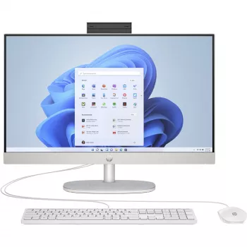 HP 24-cr0006ng - All-in-One (solução completa) - Ryzen 5 7520U / 2,8 GHz - RAM 16GB - SSD 512GB - NVMe - Radeon 610M - 1GbE, Wi-Fi 6, Bluetooth 5,3 - WLAN: 802,11a/b/g/n/ac/ax, Bl