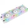 Pack de ventoinhas THERMALTAKE TOUGHFAN EX 140 ARGB Sync White — 140 mm, pack de 3