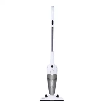 Aspirador vertical Deerma DX118C — 600 W, HEPA, ciclónico, sem saco 1,2 l, corrente alternada, cabo de 5 m, branco