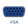Akyga AK-AV-01 cabo VGA D-Sub 15 pinos macho/macho, 1,8 m, preto, com filtro de ferrite