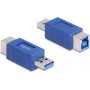 Adaptador de cabo DeLOCK 67217 USB Type-A USB Type-B azul