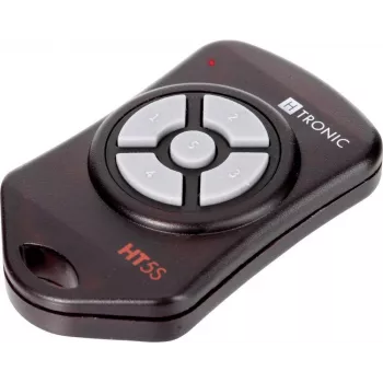 Emissor de 5 canais H-Tronic HT5S 1618160 1618160 Frequência de rádio 868,35 MHz, 869,05 MHz, 869,55 MHz Alcance máx. (ao ar livre) (1618160)