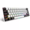 Teclado Sharkoon SGK50 S4 Home USB QWERTZ alemão branco RGB LED 60%