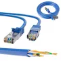 Cabo de patch de rede Extralink Cat.6A RJ-45 Cat6a 5 m azul