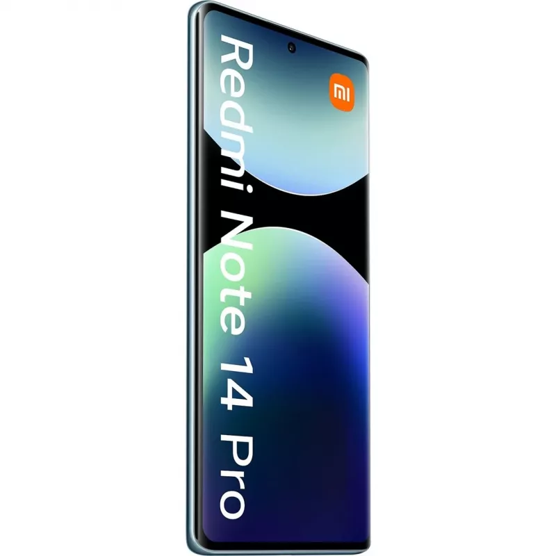 Xiaomi Redmi Note 14 Pro 4G smartphone 8 GB RAM 256 GB, 6,67" AMOLED, 200 MP, 5500 mAh, Dual SIM híbrido, Android 14, azul oceano