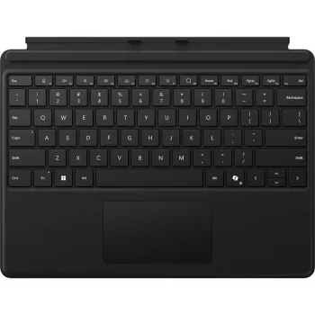 Teclado Microsoft Surface Pro EP2-00428 preto — capa de teclado removível para Surface Pro, teclas com retroiluminação, fixação magnética