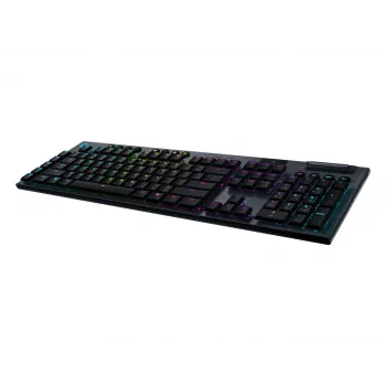 Teclado gaming mecânico Logitech G G915 LIGHTSPEED sem fios RGB GL Linear