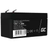 Bateria AGM VRLA 12V 1,3Ah sem manutenção
