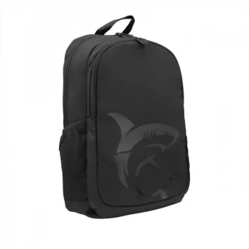 Mochila White Shark Scout Backpack preta de poliéster
