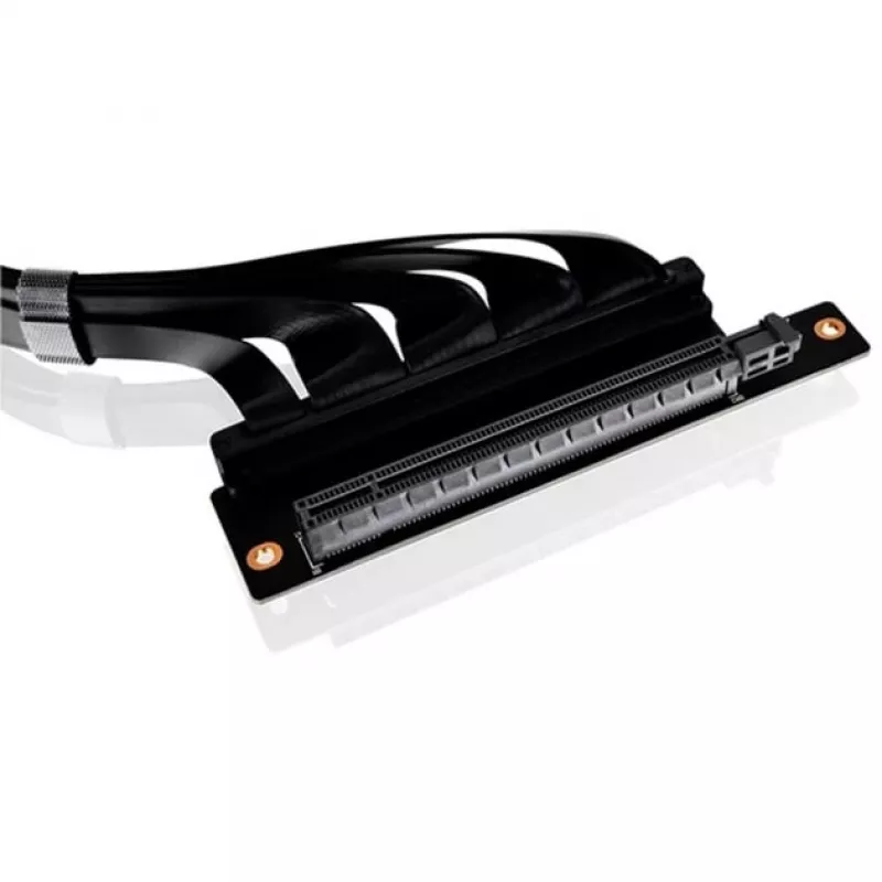 Thermaltake cabo riser PCI-E 4.0 duplo de 90 graus, 40 cm, preto