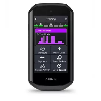 Ciclocomputador GPS GARMIN Edge 1050, ecrã de 3,5 polegadas, Preto