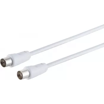 Cabo coaxial S/CONN 80028-128 10 m IEC branco