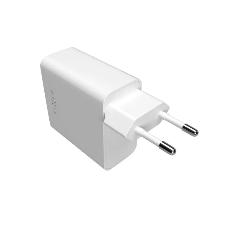 Carregador FIXED FIXC65-2C-WH interior AC carregamento rápido 2x USB Type-C
