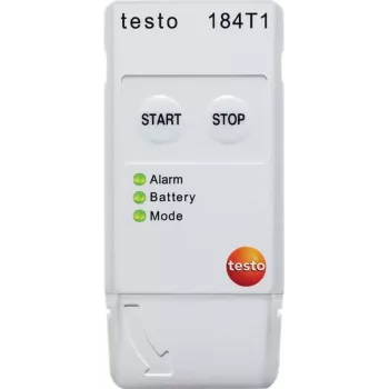 Registador de dados de temperatura TESTO 184 T1, registador de dados, 16000 valores de medição, -35 ... +70 °C, 0,1 °C (0572 1841)