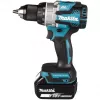 Makita DDF489RTJ Aparafusadora/Chave de impacto 1800 rpm Preto, Azul, Aço