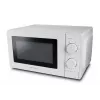 Esperanza ESTOFADO EKO011W micro-ondas solo, de bancada, 20 l, 700 W, 5 níveis de potência, prato rotativo de 24,5 cm, branco