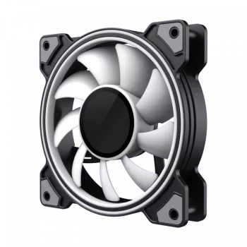 Gamemax | Ventoinha de caixa | DUAL RING INFINITY | Preto