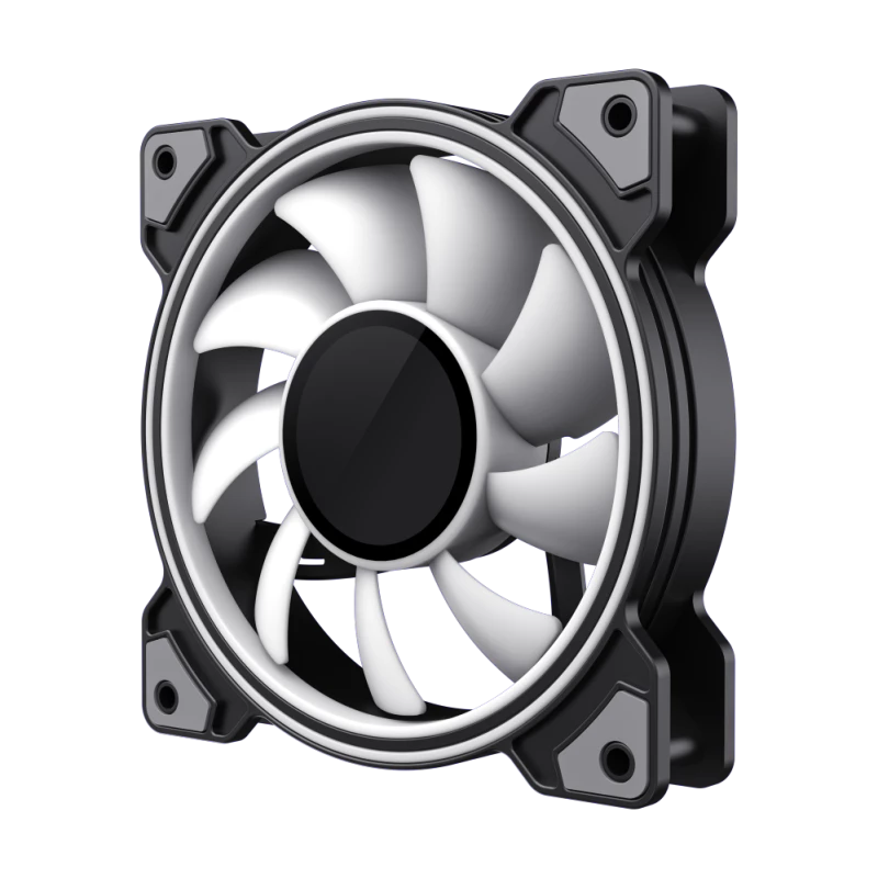 Gamemax | Ventoinha de caixa | DUAL RING INFINITY | Preto