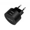 Adaptador de tomada USB LogiLink PA0218 2 portas USB para carregamento rápido 10,5 W