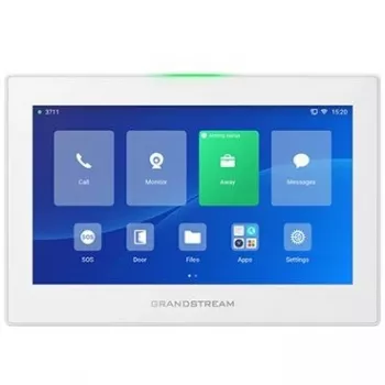 Intercomunicador Grandstream GSC-3574 suporte de vídeo HD PoE — intercomunicador de vídeo IP com câmara HD e PoE