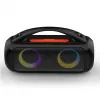 Coluna portátil MEDIA-TECH MT3184 — Bluetooth 5.3, 60W RMS, IPX5, bateria Li-Ion 16h, porta de carregamento USB-C, MicroSD, TWS, microfone, telecomando