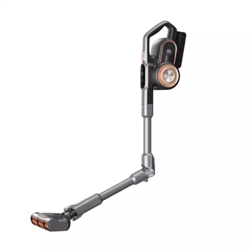 Aspirador vertical 2-em-1 Jimmy H10 Pro — bateria, sem fios, 650 W, 0,6 L, sem saco, 60 min. de autonomia, preto/laranja