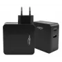 ANSMANN 247PD - fonte de alimentação - 45 Watt - 4700 mA - PD, QC 3.0 - 2 portas de saída (USB, USB-C) - preto (1001-0095)