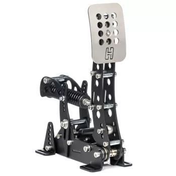 Conjunto de 3 pedais Heusinkveld Ultimate+ preto — conjunto de pedais Direct-Drive para sim racing, 3 pedais