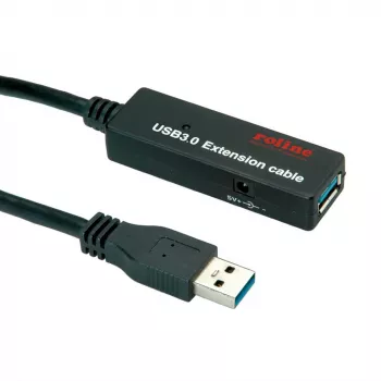 Cabo USB ROLINE 12.04.1071 15m USB 3.2 Gen 1 preto
