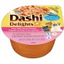 INABA Dashi Delights atum com receita de salmão comida húmida para gatos 70 g