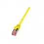 Cabo de rede LogiLink CQ2067S RJ-45 Cat6 3 m amarelo