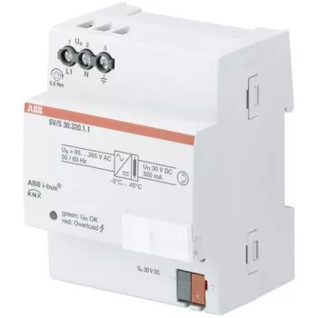 Fonte de alimentação/conversor de tensão ABB SV/S 30.320.1.1 30 V entrada 85–265 V 50/60 Hz cinzento plástico 72×64,5×90 mm