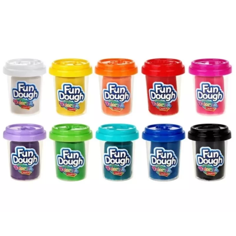 Plasticina Colorino Creative Fun 10 peças