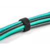 Abraçadeira de cabos de velcro DeLOCK 19010 150x12mm preta 10 unid.