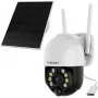 Foscam B4 câmara de segurança IP Wi-Fi para exterior, dome, 4 MP (2560 x 1440), com painel solar, a bateria, rotação e inclinação, zoom digital 6x, branca