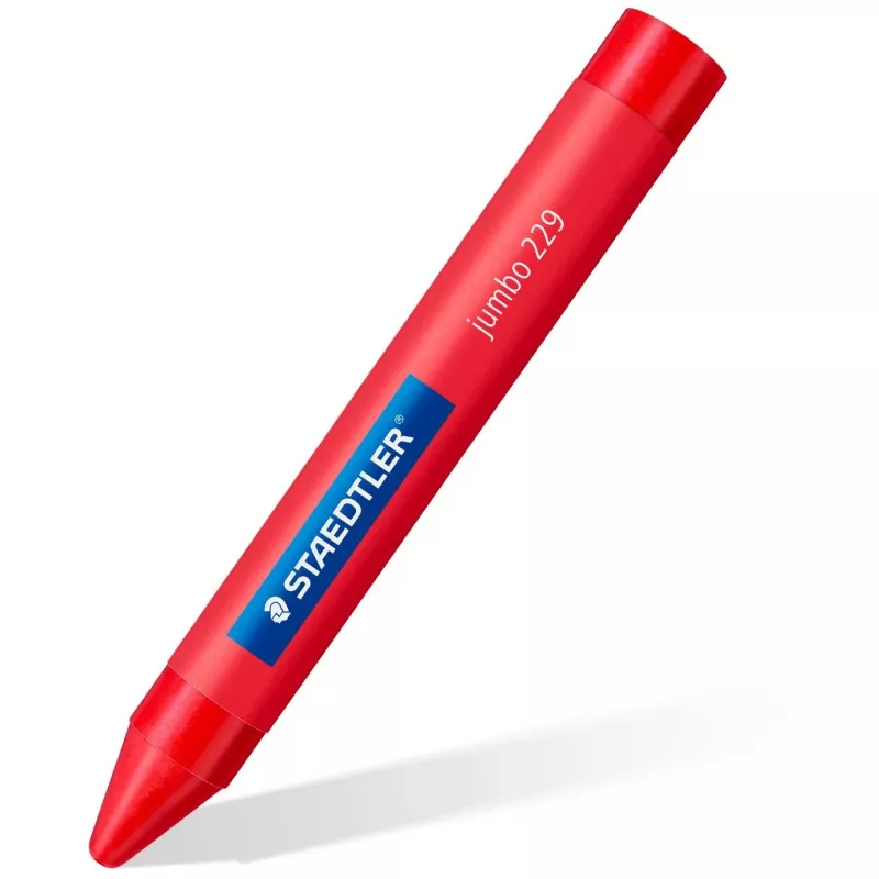 Lápis de cera Staedtler 229 12 C12 lápis de cera jumbo, pack de 12, cores sortidas