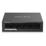 Switch de secretária Mercusys 6 portas 10/100Mbps com 4 portas PoE+
