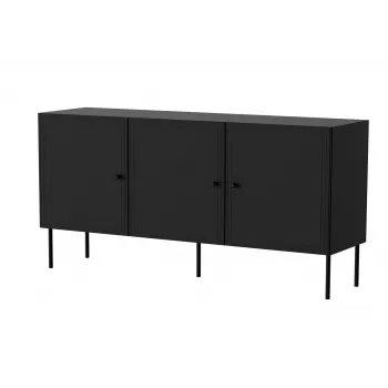 Cómoda Cama 3D PALAZZO BIS 151x40x75 preto mate
