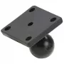 Placa de base retangular RAM Mounts (2 x 1.7 ) - esfera B (1 ), furação AMPS (RAM-B-347U)