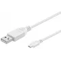 Cabo USB Microconnect USBABMICRO0,30W USB 2.0 0,3 m USB A Micro-USB B branco