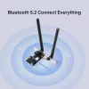 Mercusys AXE5400 Wi-Fi 6E Bluetooth 5.2 adaptador PCIe