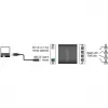 Hub de interface DeLOCK 62966 preto