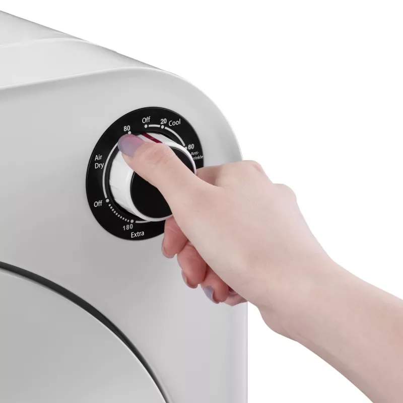 Máquina de secar roupa GreenBlue GB405 — elétrica 830 W, capacidade 3 kg, modelo mini de viagem