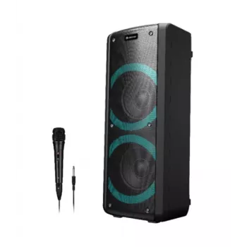 Altifalante estéreo portátil Denver BPS-352 preto