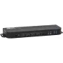 Comutador KVM HDMI USB Eaton Tripp Lite series 4 portas 4K 60Hz HDR HDCP 2.2 IR USB Sharing - Comutador KVM/áudio/USB - 4 x KVM/áudio/USB - 1 utilizador local - Desktop (B005-HUA4)