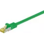 Cabo de rede Goobay RJ-45 CAT7 10 m verde S/FTP (S-STP)