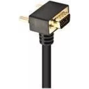 Cabo VGA Kindermann SWE-2004 10 m com conector em ângulo reto
