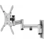 Goobay Suporte de parede para TV Caravan FULLMOTION (M), prateado (71989)
