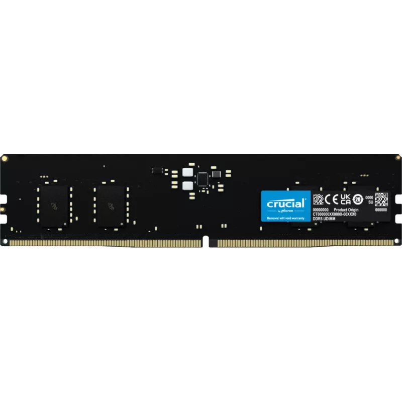 Crucial CT8G48C40U5 Módulo de memória 8 GB 1 x 8 GB DDR5 4800 MT/s